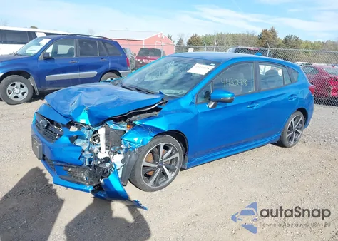2020 Subaru Impreza Sport 5-Door from USA, damaged, VIN 4S3GTAL65L3729318